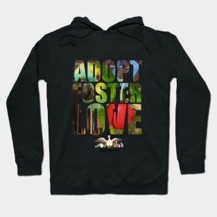 ADOPT FOSTER LOVE! - PePe & Bell Hoodie